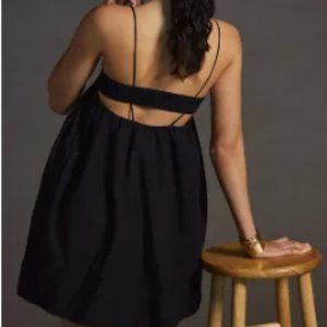 Anthro Dress - Lauren Babydoll Mini Dress